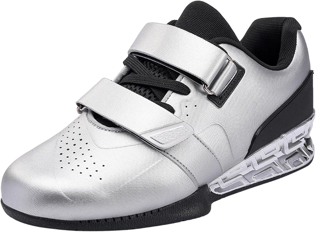 Tyngdlyftningsskor för män, Styrkelyft Bodybuilding Squat Skor Gym Cross Trainers Skor