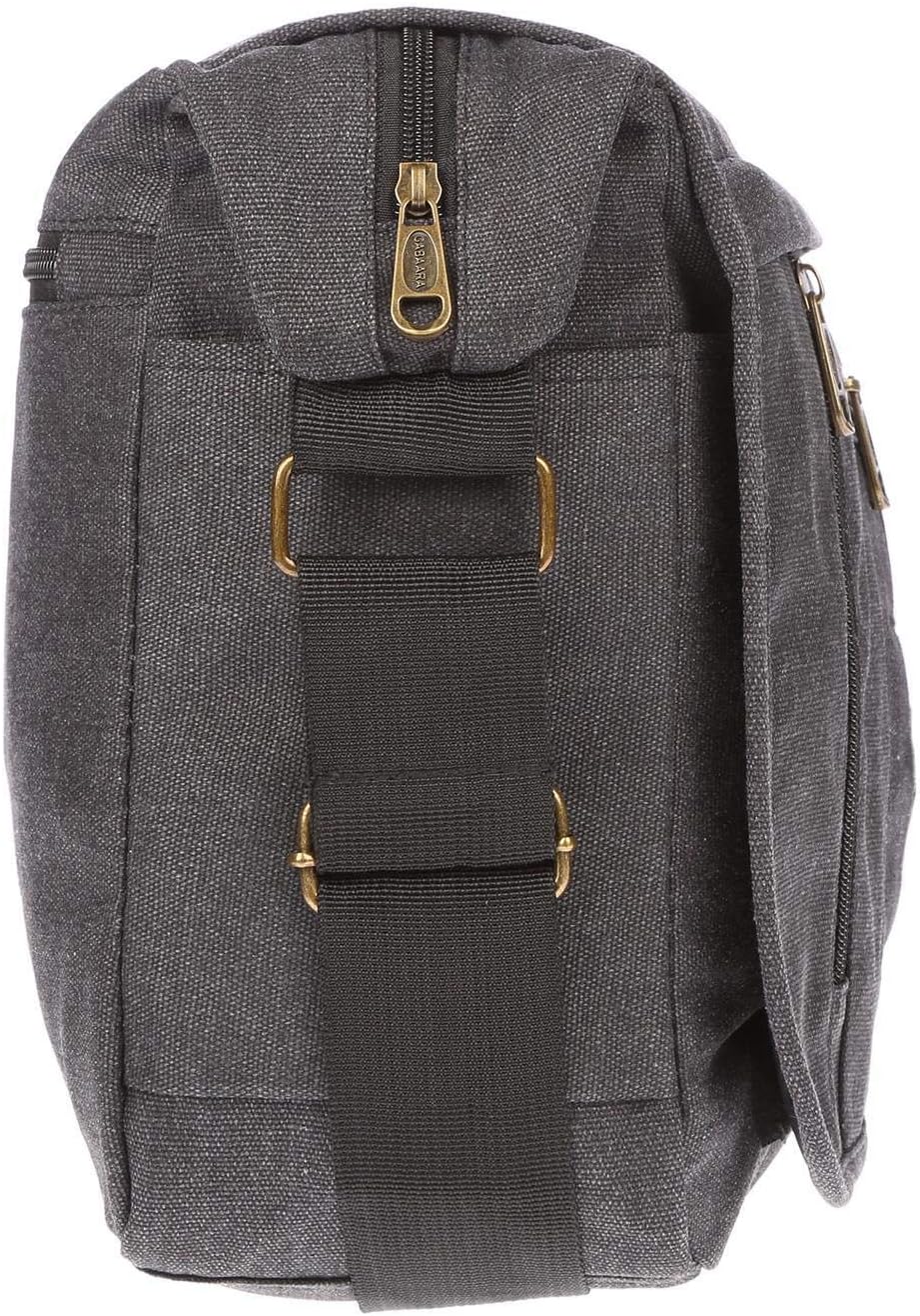 Christian Wippermann stor XL herr dam väska axelväska kanvas Messenger Bag