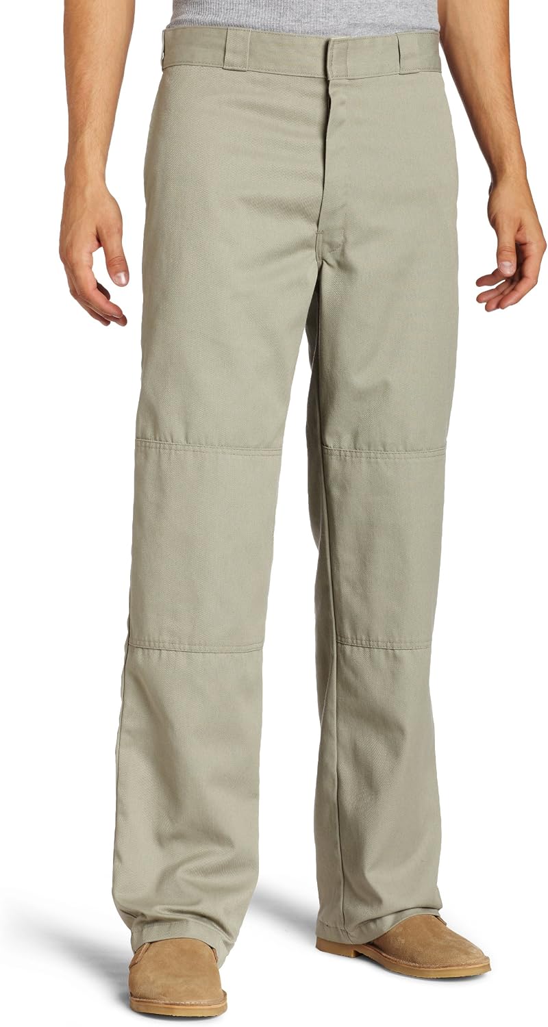 Dickies Double Knee-arbetsbyxor för män, lös passform, stora-långa