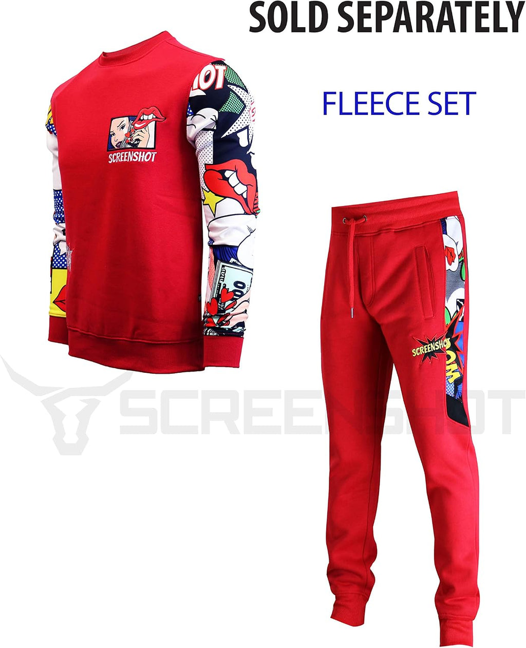 SCREENSHOT Herr Hip Hop Premium Slim Fit Track Byxor