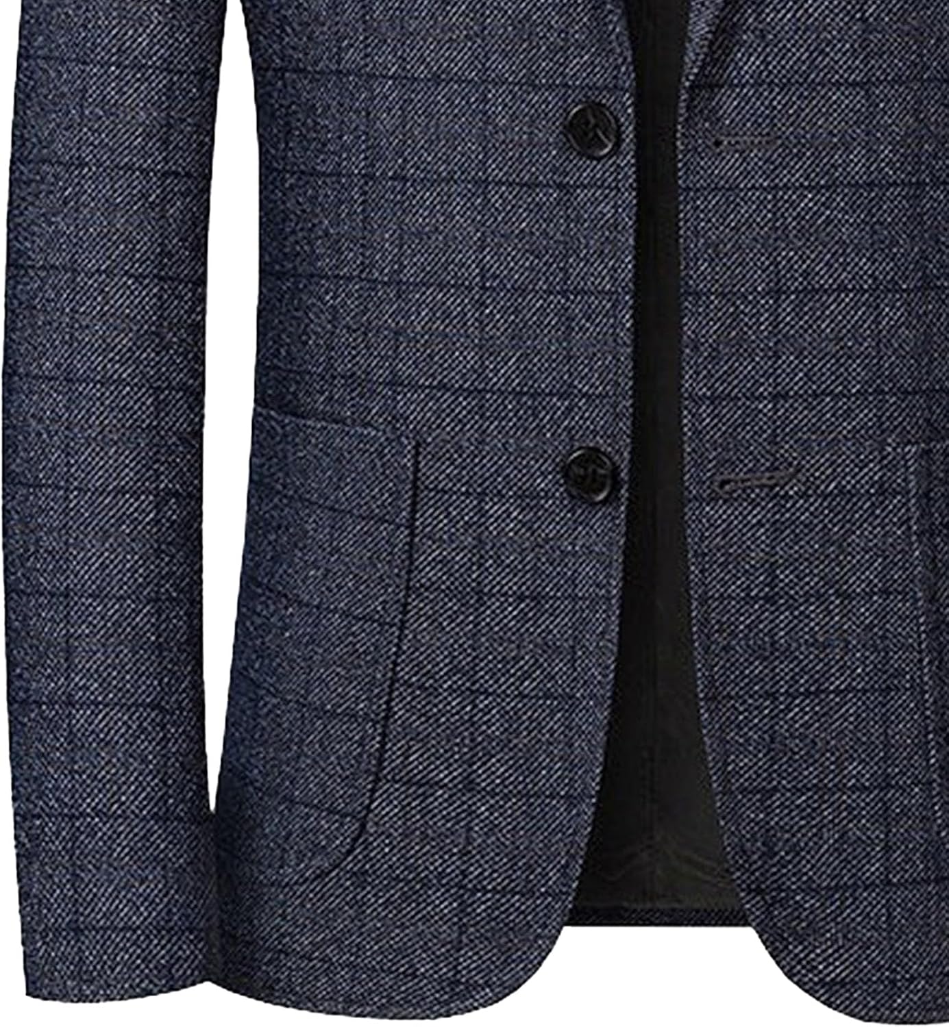 Mäns kavajslag rutig blazer affärer vardaglig arbete sportrock smal passform kostym jackor för män fest bröllop gäst