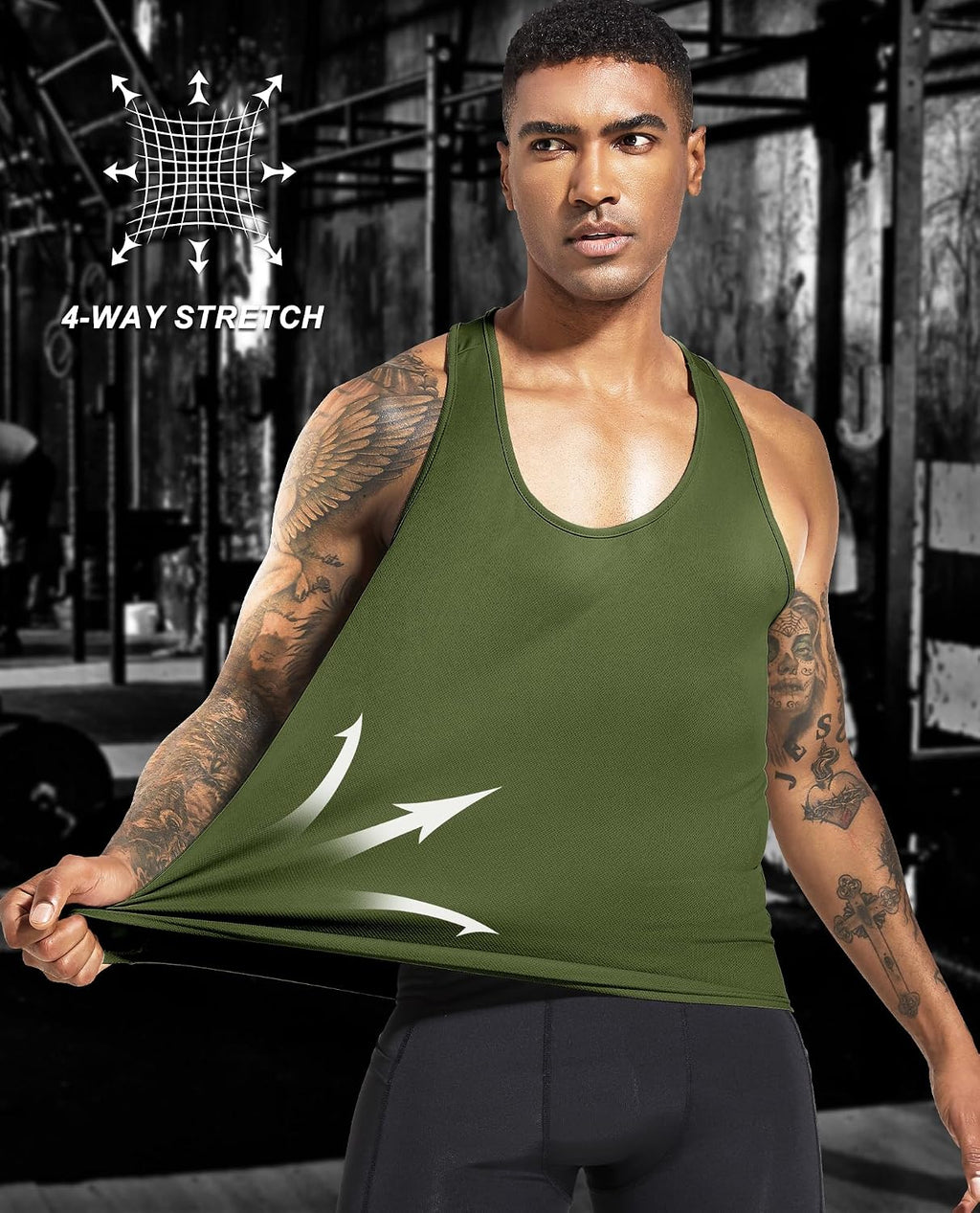 Boyzn 1 eller 3-pack herrlinne, sommar, ärmlösa t-shirts, ventilerande muskelskjortor, armtröjor, gym, träning, linne, sport, undertröja, gym, bodybuilding, ärmlös t-tröja för löpning