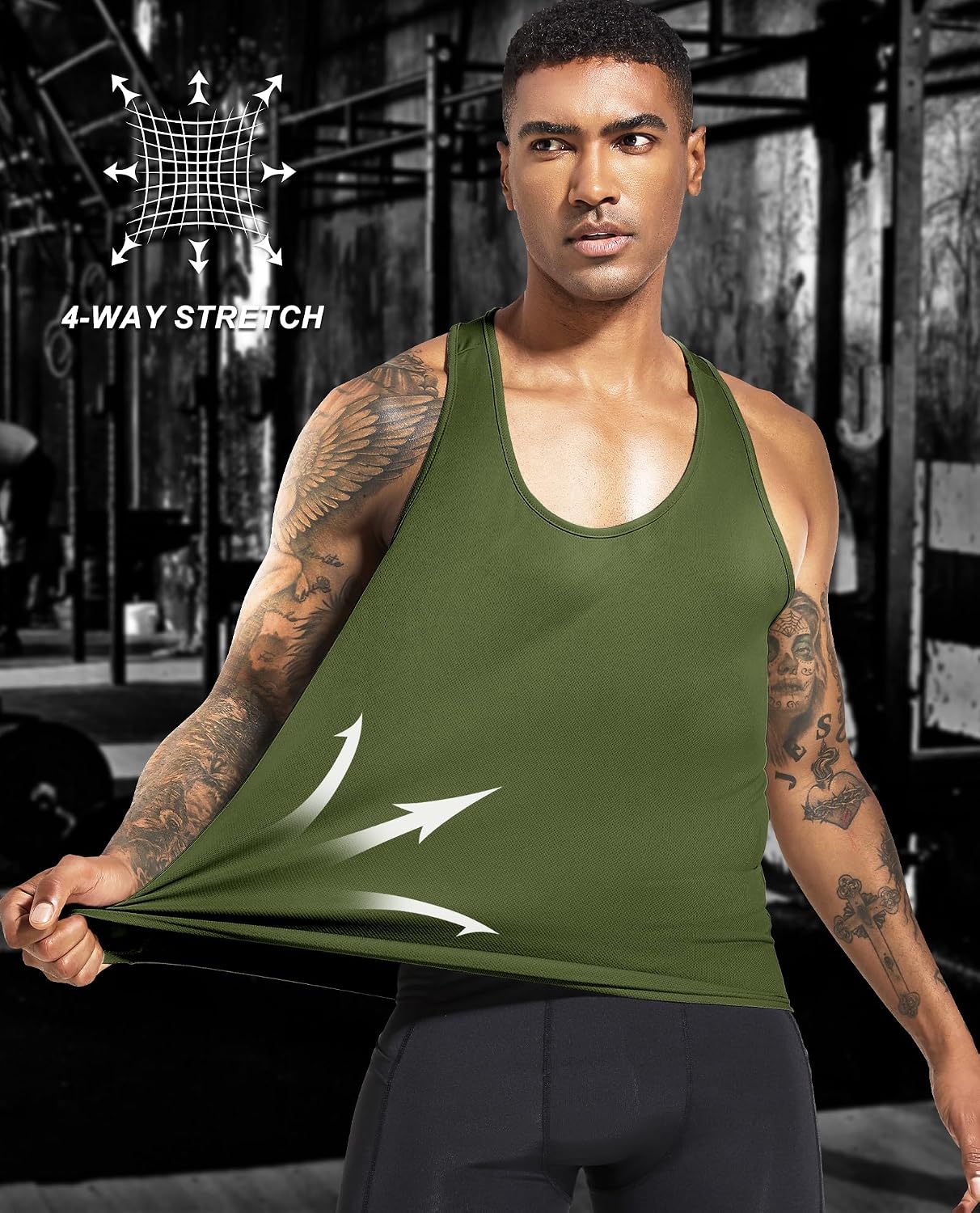 Boyzn 1 eller 3-pack herrlinne, sommar, ärmlösa t-shirts, ventilerande muskelskjortor, armtröjor, gym, träning, linne, sport, undertröja, gym, bodybuilding, ärmlös t-tröja för löpning