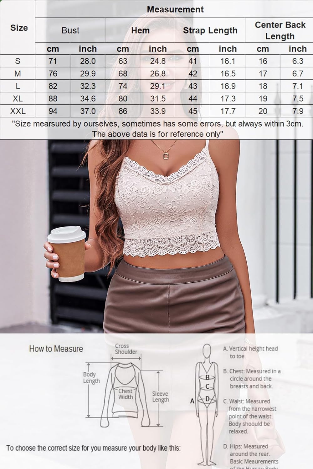 Avidlove dam spets bustier topp sexig bralette undertröja basic spagettiremmar camisole V-ringad rygg urtagning design tank toppar crop