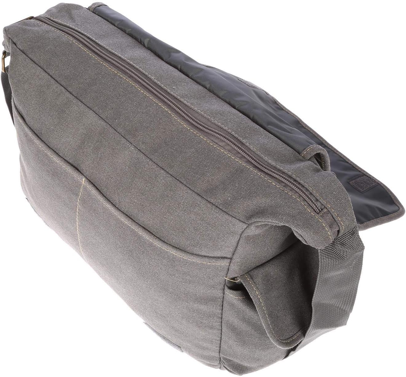 Christian Wippermann stor XL herr dam väska axelväska kanvas Messenger Bag