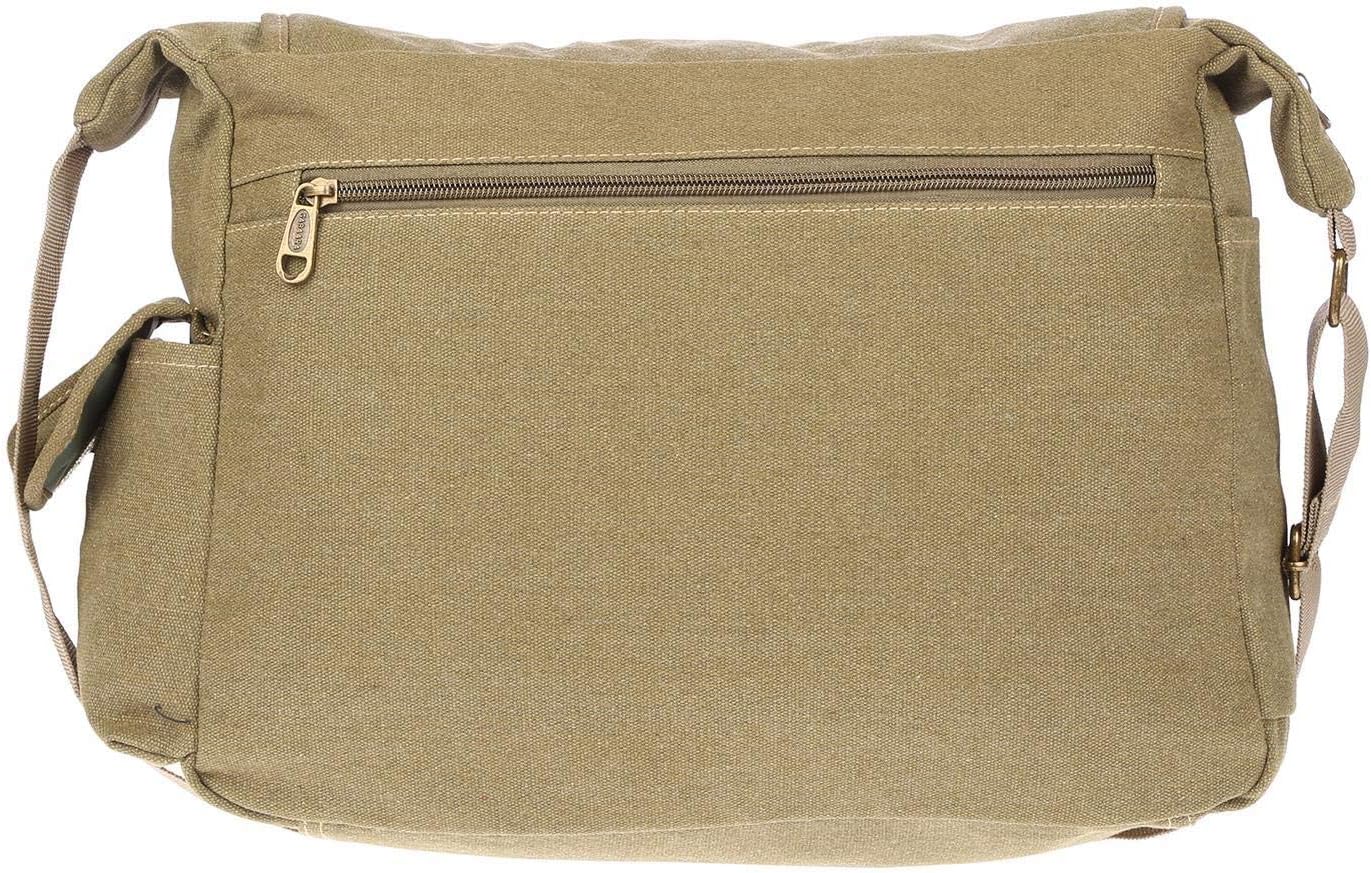 Christian Wippermann stor XL herr dam väska axelväska kanvas Messenger Bag