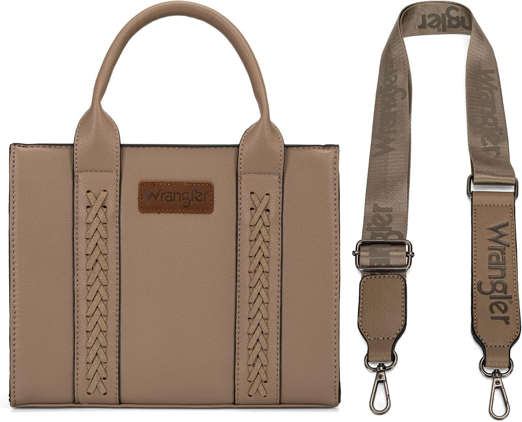 Montana West Wrangler Tote Bag for Women Zipper Shoulder Handbag toteväskor