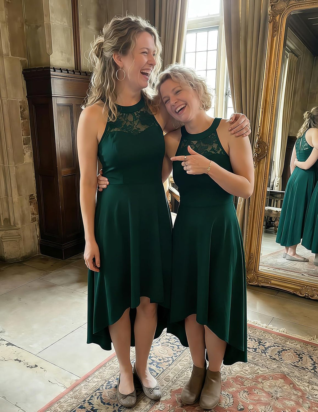 Bbonlinedress Aftonklänning, elegant för bröllopsgäst, festlig klänning, halterneck, konfirmationsklänning, brudtärneklänning, cocktailklänning, festklänning