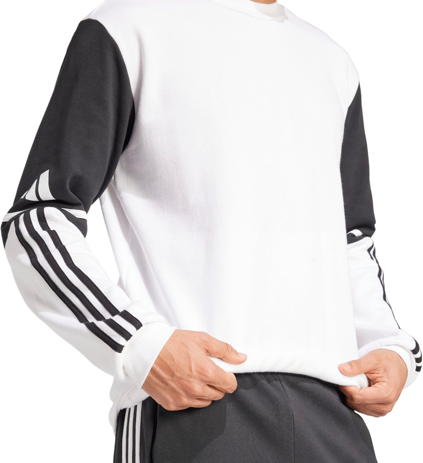 adidas herr Squadra25 Sweat Crew Sweatshirt, white, XL