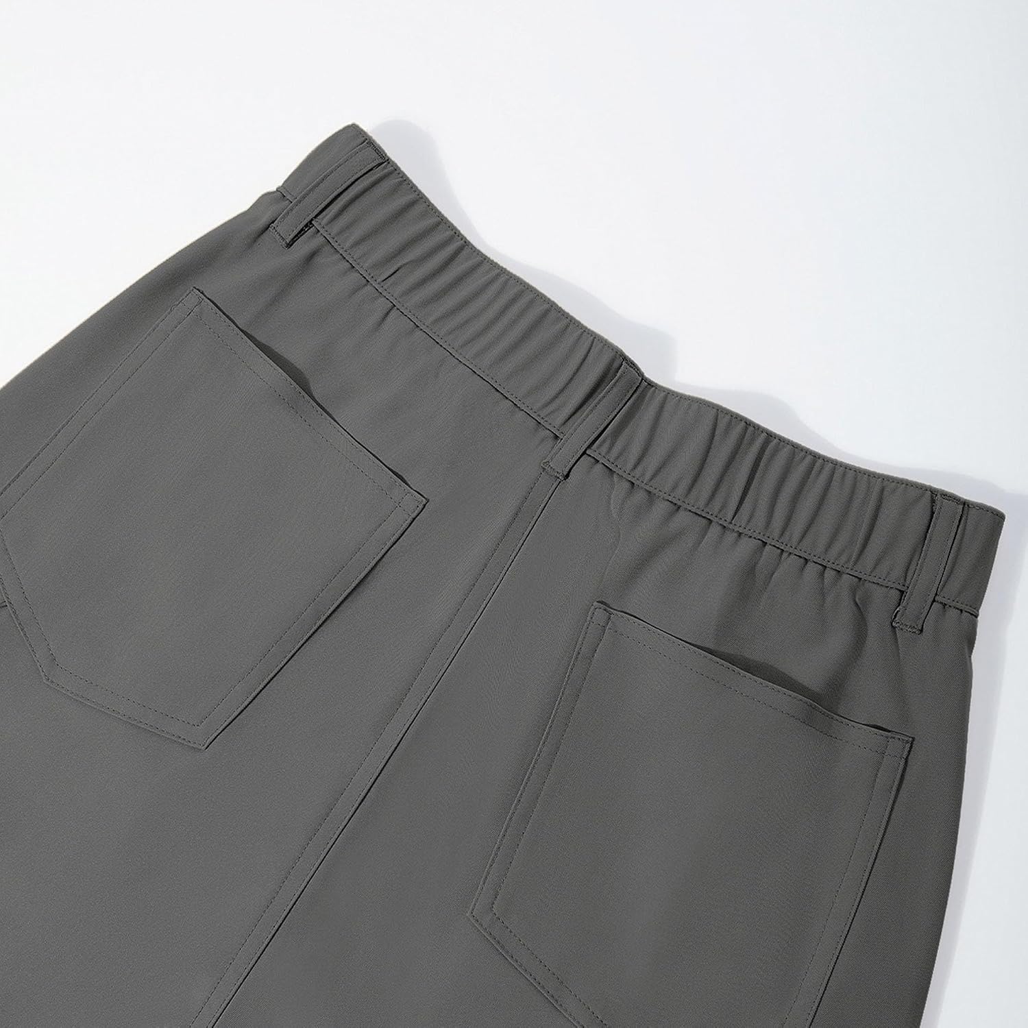 Cargobyxor för kvinnor hög midja raka ben vardagliga arbetsbyxor multi lös passform streetwear byxor