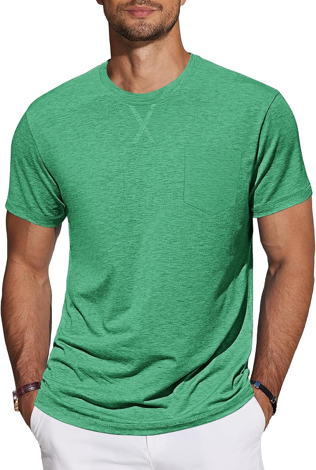 TARAINYA T-shirt herr bomull kortärmad rund hals enfärgad skjortor män sommar M-4XL