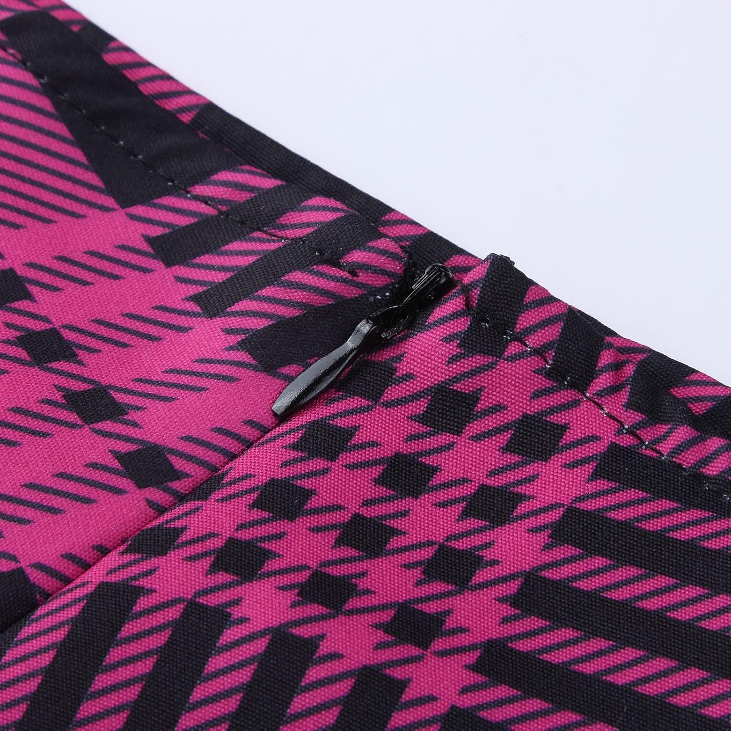 Leather Skirt plus Size Women Fashion Sexy Casual Lattice Printing A-line Mini Skirt Plaid Skirts
