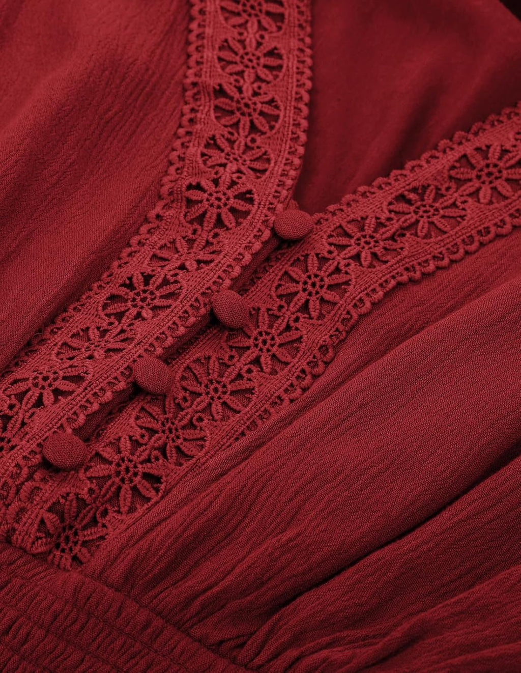 Scarlet darkness kvinnor renässans toppar spets v-ringad lykta ärm smockad blus