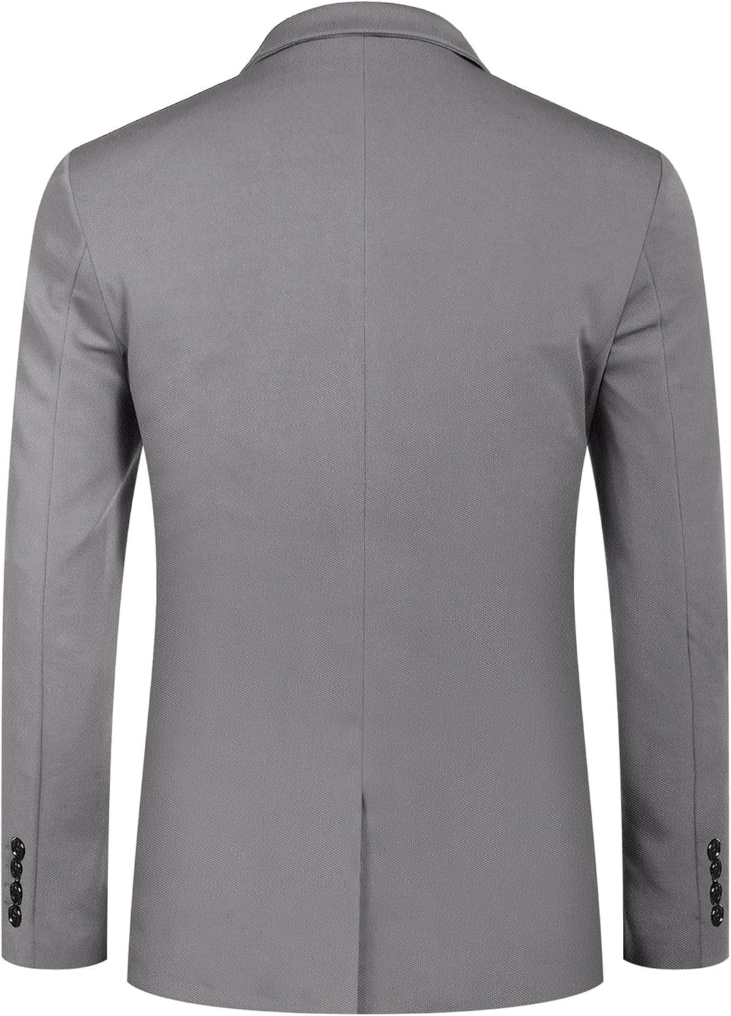 Coofand Vardaglig kostymkavaj för män, blazer, lätt och sportig med en knapp, linnetextur