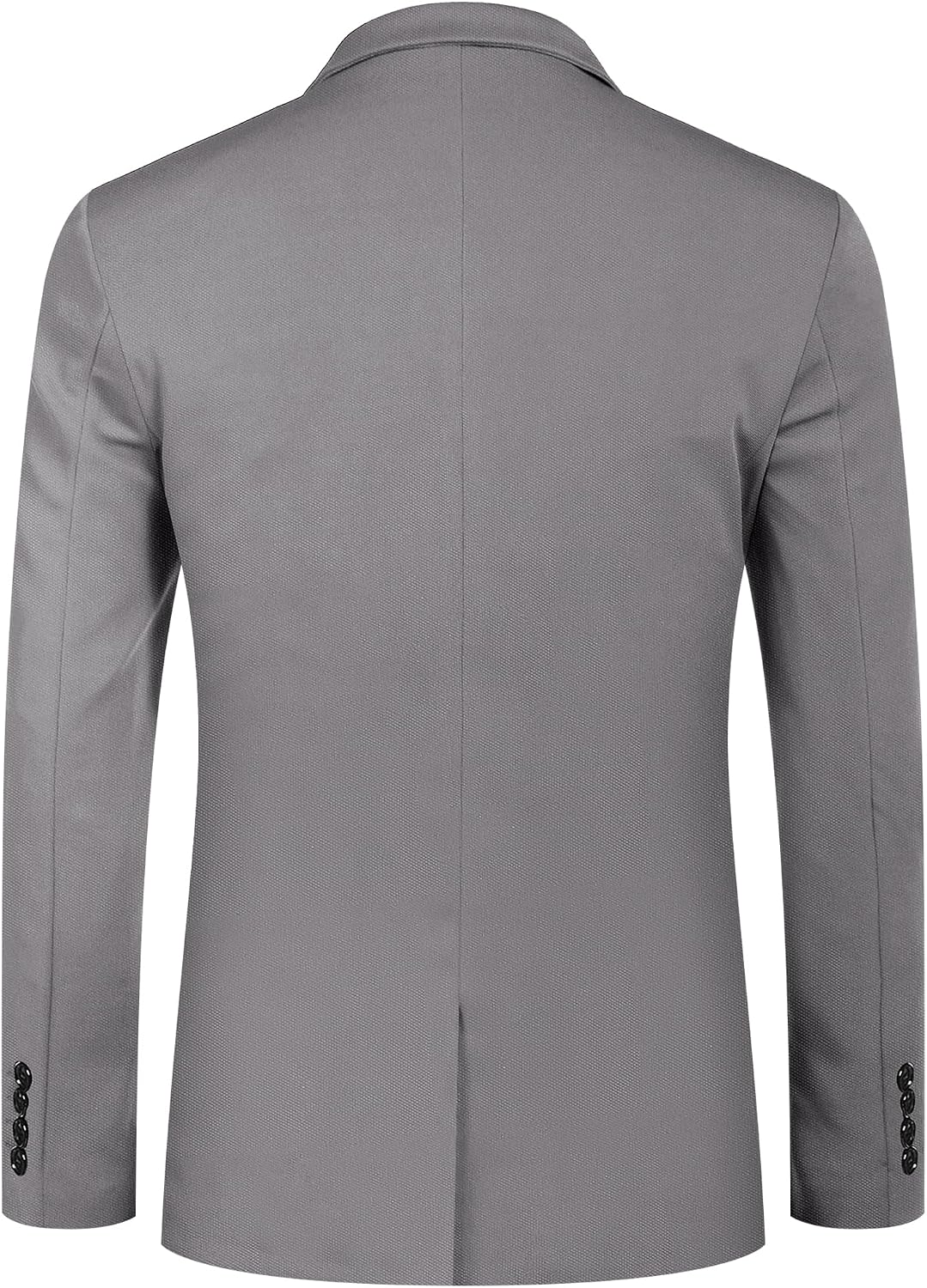Coofand Vardaglig kostymkavaj för män, blazer, lätt och sportig med en knapp, linnetextur