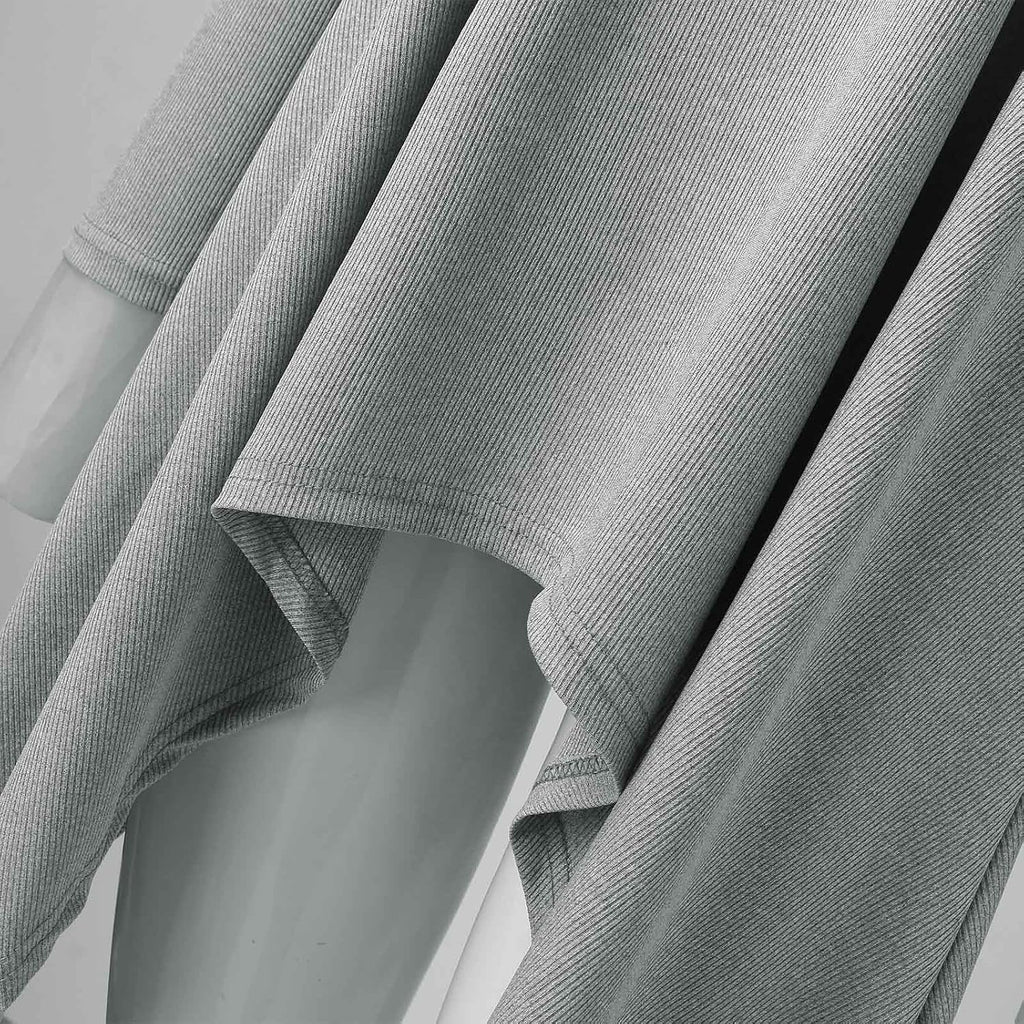 Snö långärmade skjortor dam långärmade blusar formell solid tunika toppar att bära med leggings avslappnade toppar för kvinnor trendig damer bomulls t-shirt