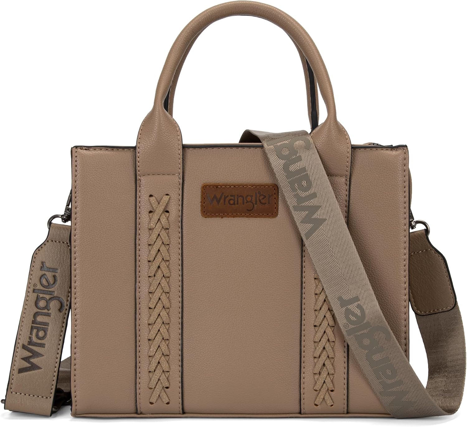 Montana West Wrangler Tote Bag for Women Zipper Shoulder Handbag toteväskor
