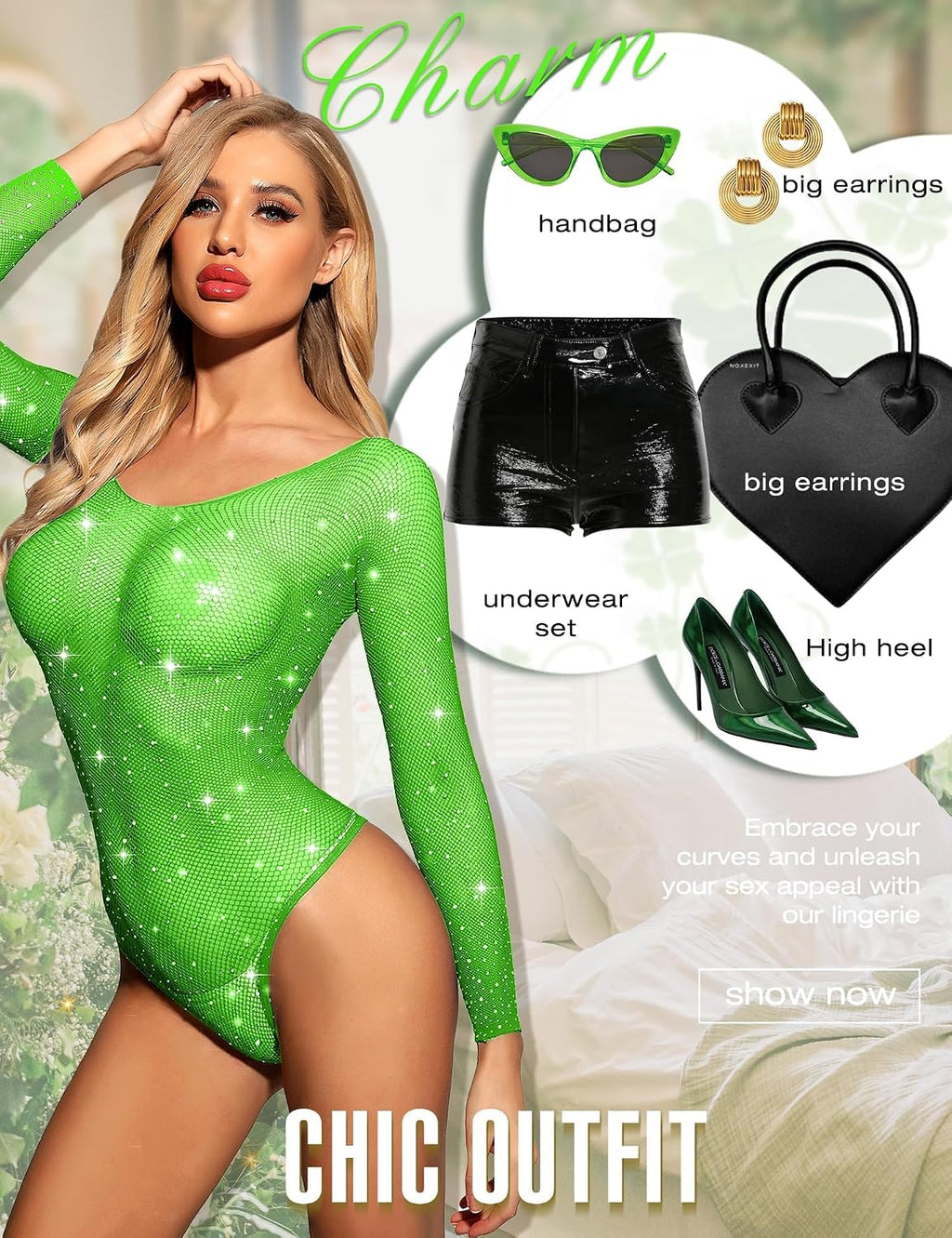 RSLOVE damunderkläder fisknät bodysuit sexiga kläder nät kroppsstrumpor