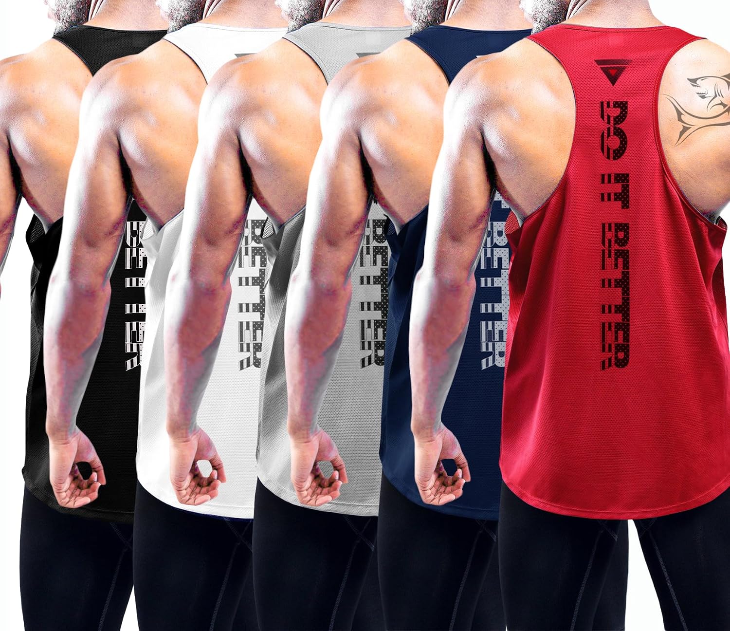 Boyzn 1 eller 3-pack herrlinne, sommar, ärmlösa t-shirts, ventilerande muskelskjortor, armtröjor, gym, träning, linne, sport, undertröja, gym, bodybuilding, ärmlös t-tröja för löpning