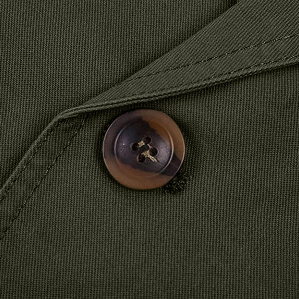 Randig randig twill kostym jacka bomull tre knappar sportrock vardaglig arbetskläder blazer för män