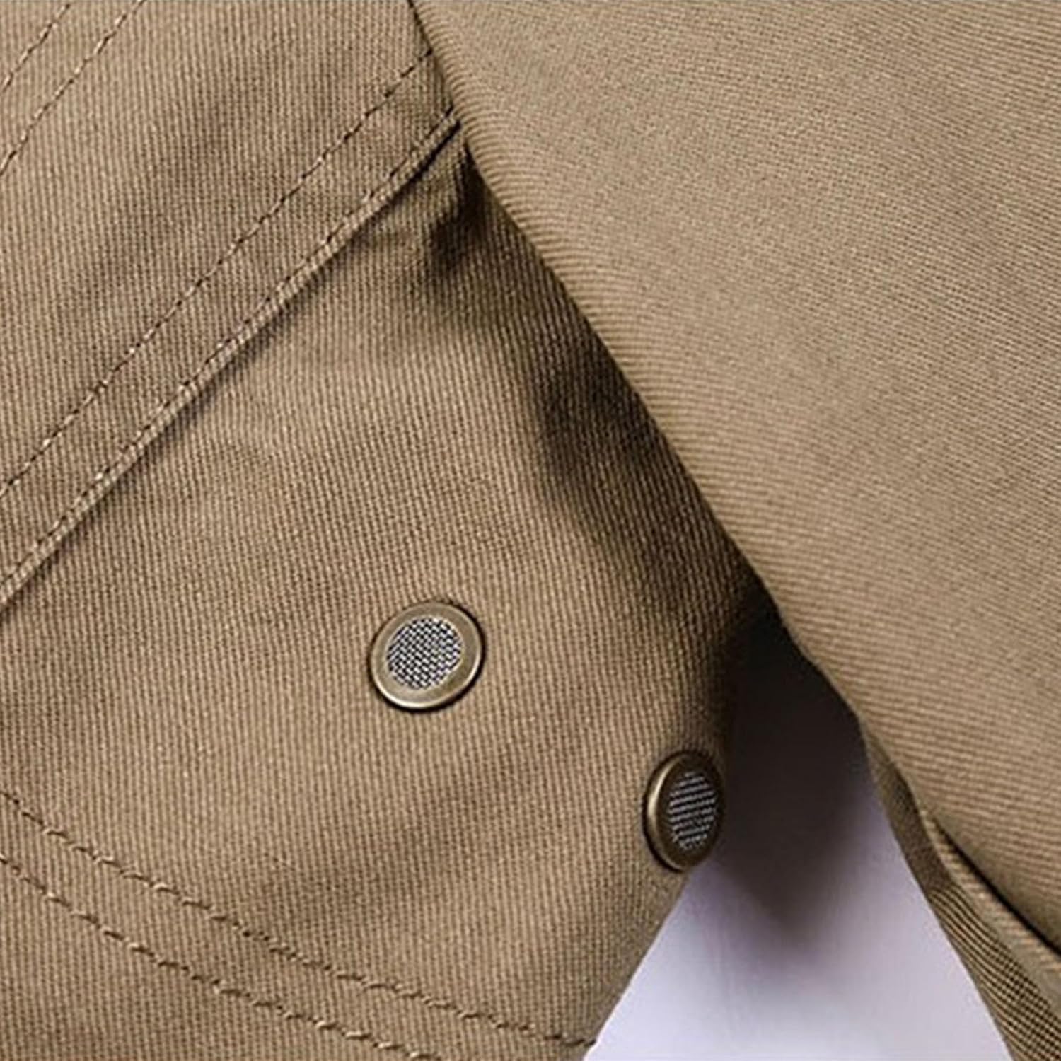 Randig randig twill kostym jacka bomull tre knappar sportrock vardaglig arbetskläder blazer för män