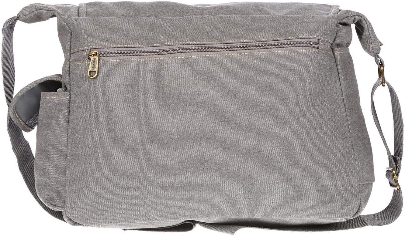 Christian Wippermann stor XL herr dam väska axelväska kanvas Messenger Bag