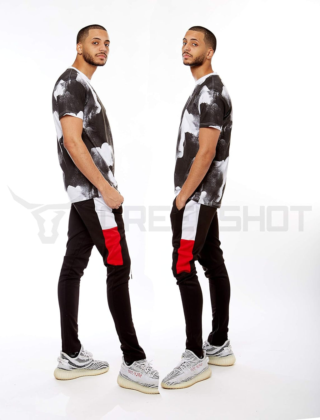 SCREENSHOT Herr Hip Hop Premium Slim Fit Track Byxor