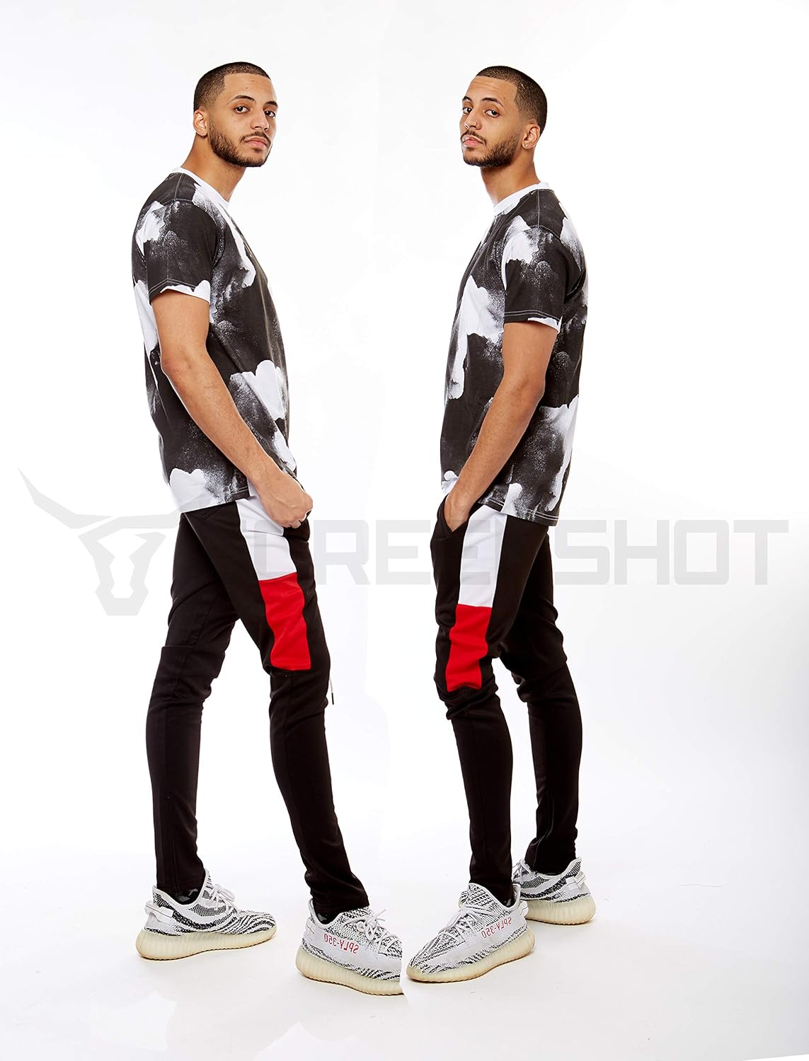 SCREENSHOT Herr Hip Hop Premium Slim Fit Track Byxor
