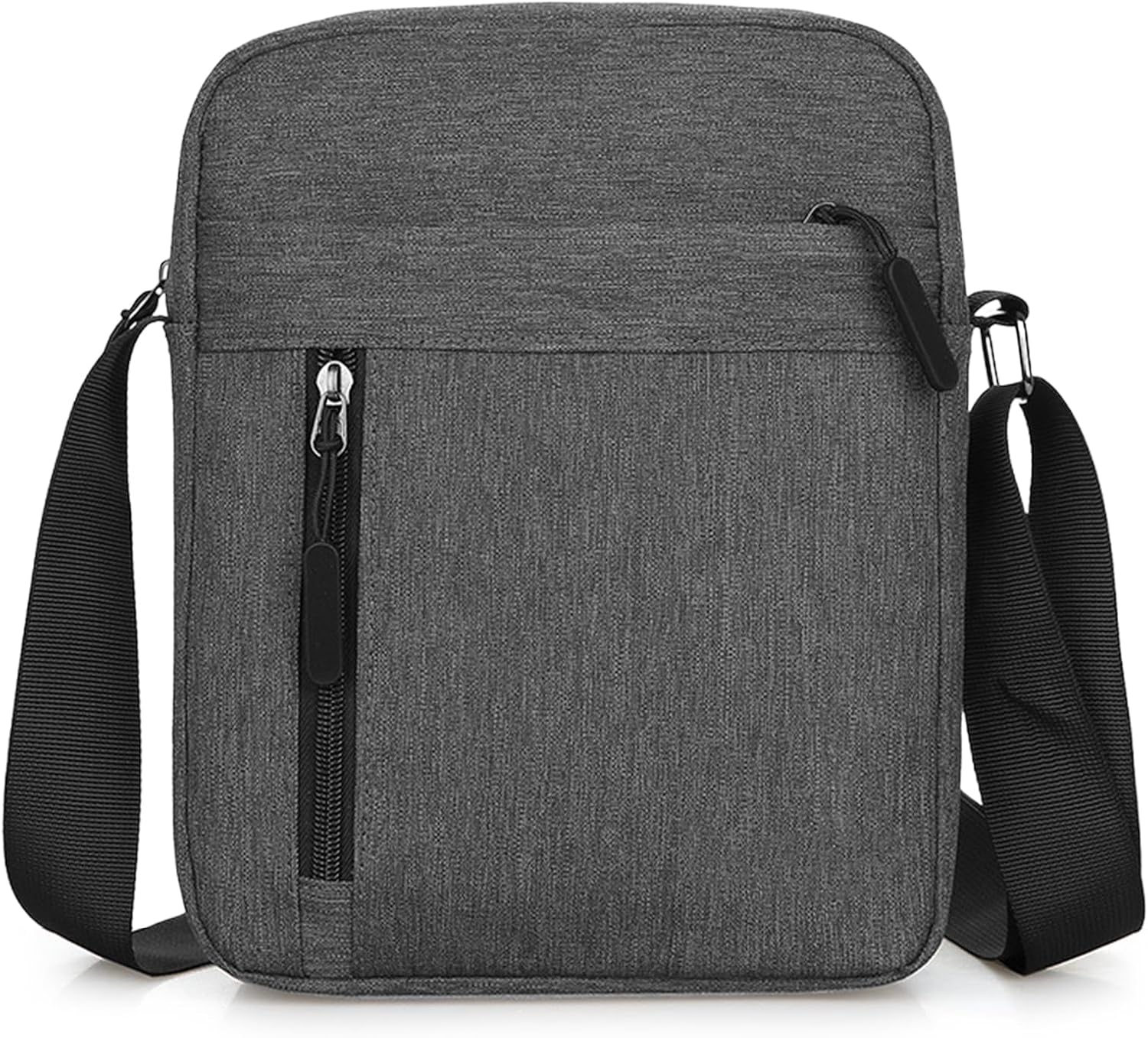 Aucuu Axelväska för män, Oxford Crossbody väska, vattentät liten sidoväska för män, ledig handväska, messengerväska med dragkedja och justerbar rem, lätt bröstväska för daglig användning, arbete