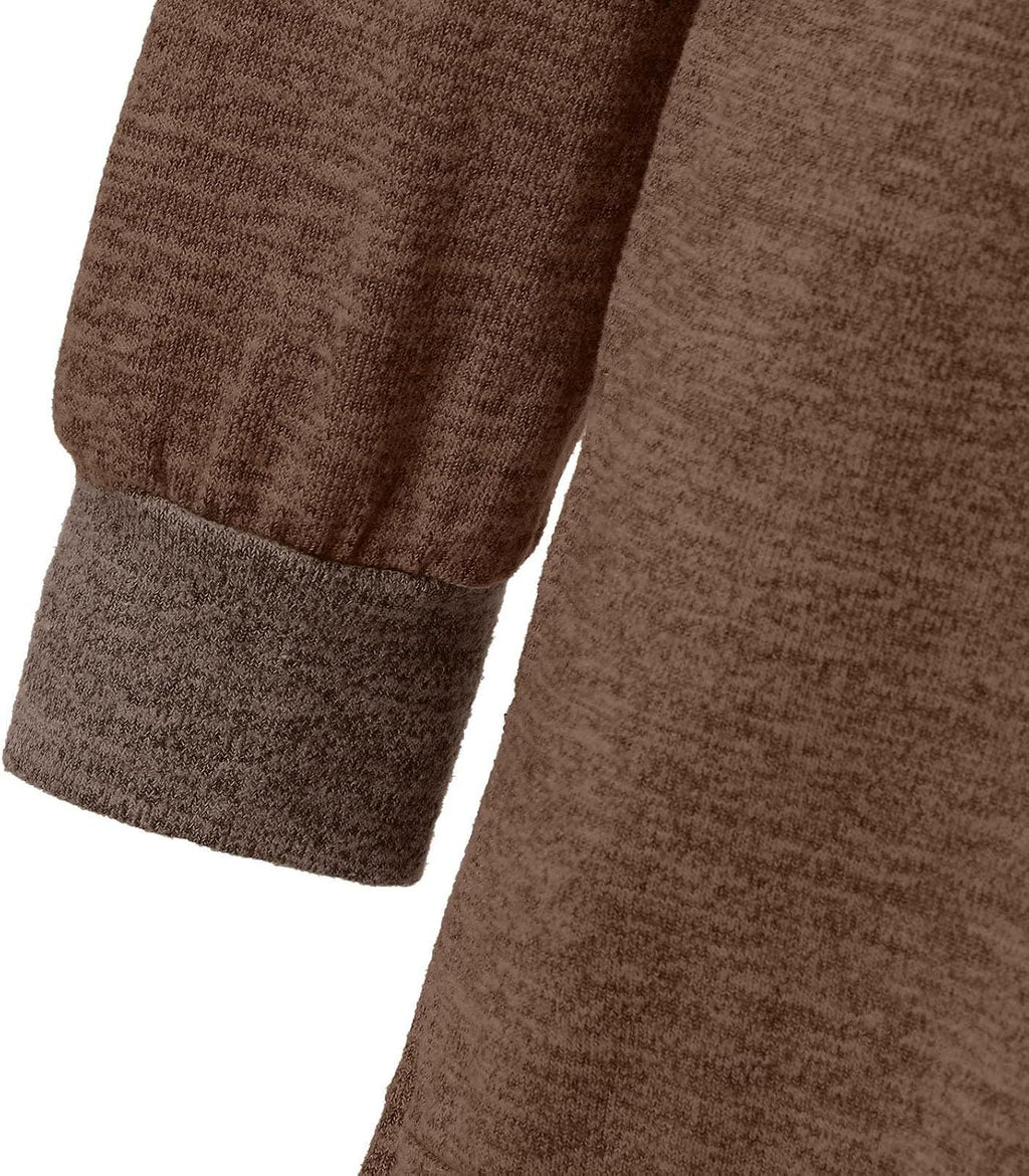 HUIFUAO T-shirt för kvinnor långärmad rund hals färgblock delad topp lös pullover topp skjorta kvinnor svart plus size t-shirt