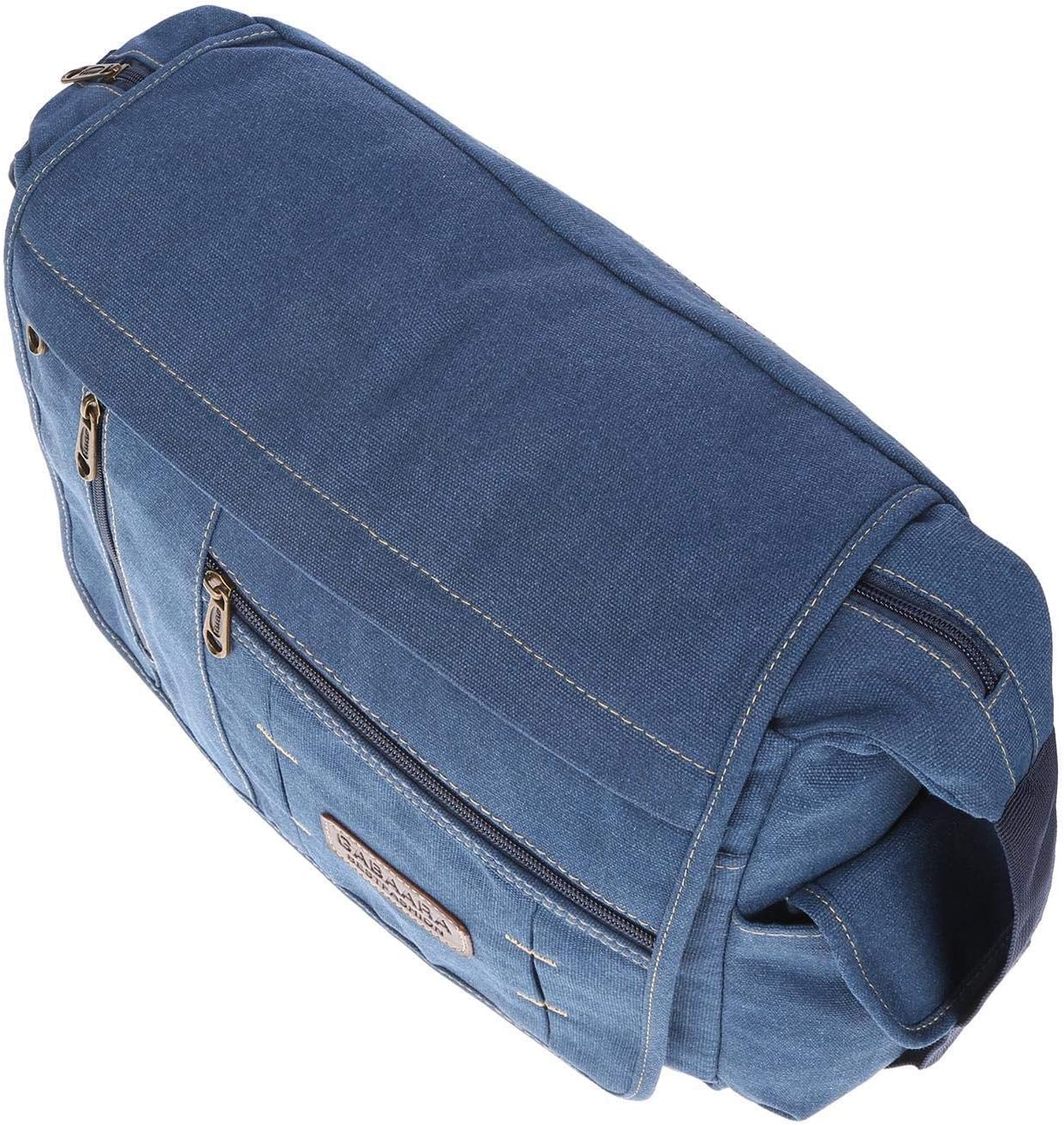 Christian Wippermann stor XL herr dam väska axelväska kanvas Messenger Bag