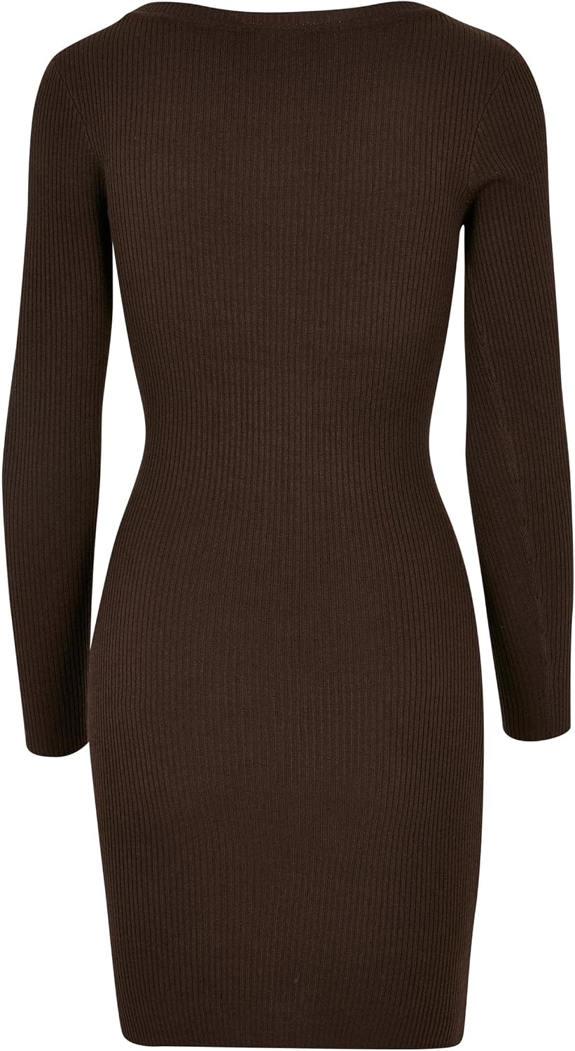 Urban Classics dam Casual klänning Dam klippt ut klänning
