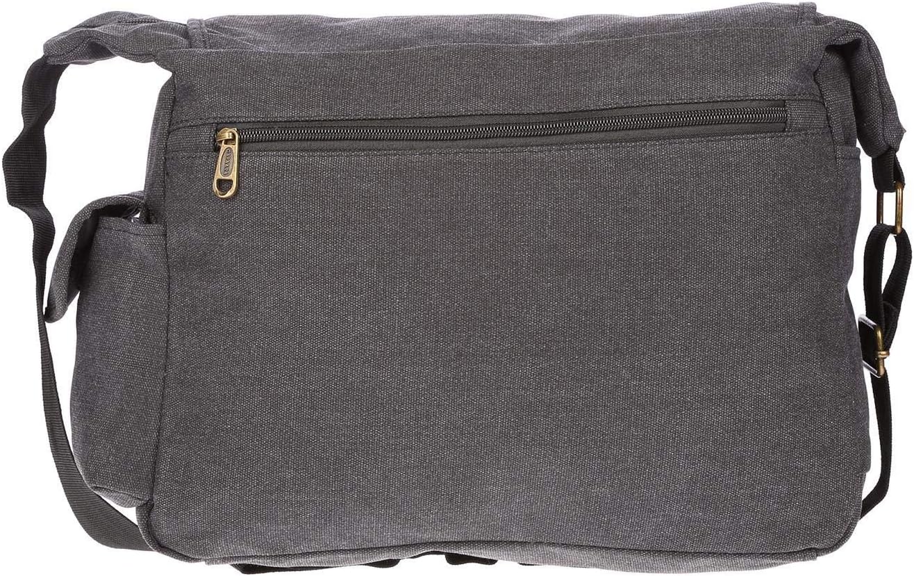 Christian Wippermann stor XL herr dam väska axelväska kanvas Messenger Bag