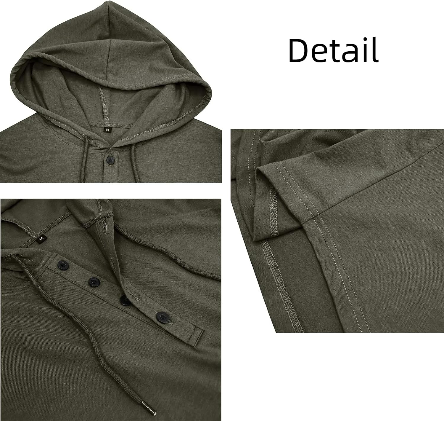 MakingDa Atletisk kortärmad huvtröja för män, moderiktig tränings- och gympullover, huvtröja, knapp, muskelpassform, somrig sweatshirt, lätt, hiphop, löpning, boxning, vandring, sport, tröja