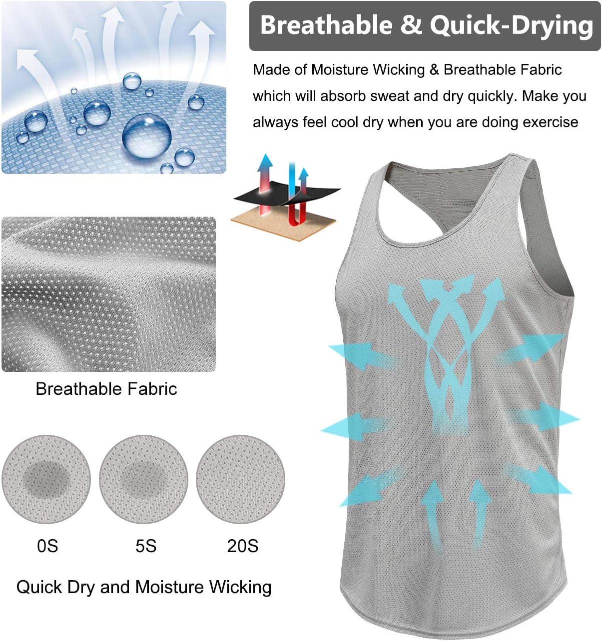 Boyzn 1 eller 3-pack herrlinne, sommar, ärmlösa t-shirts, ventilerande muskelskjortor, armtröjor, gym, träning, linne, sport, undertröja, gym, bodybuilding, ärmlös t-tröja för löpning