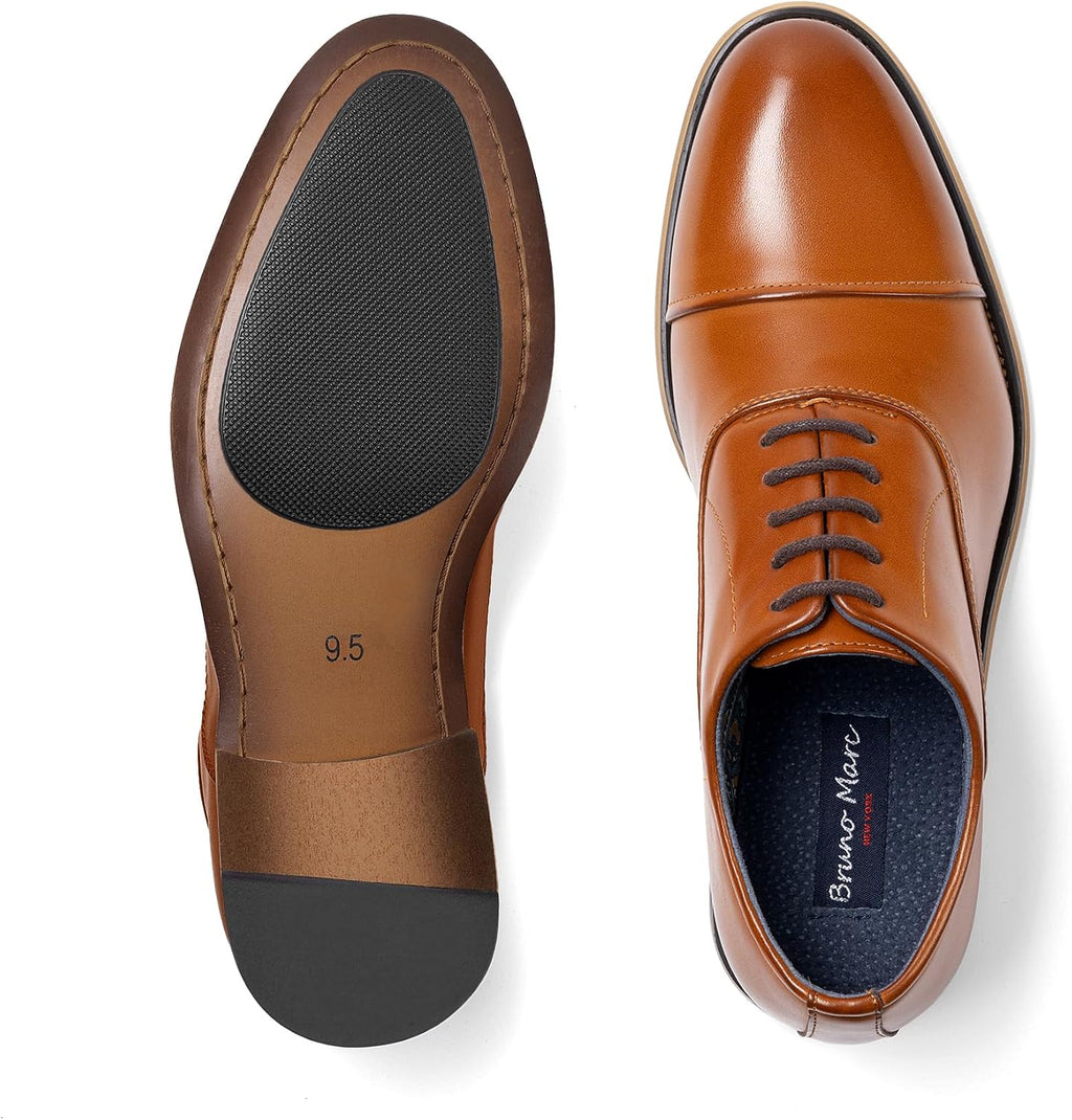 Bruno Marc Klassiska Oxfords formella finskor för män Brogues Derbys Louis