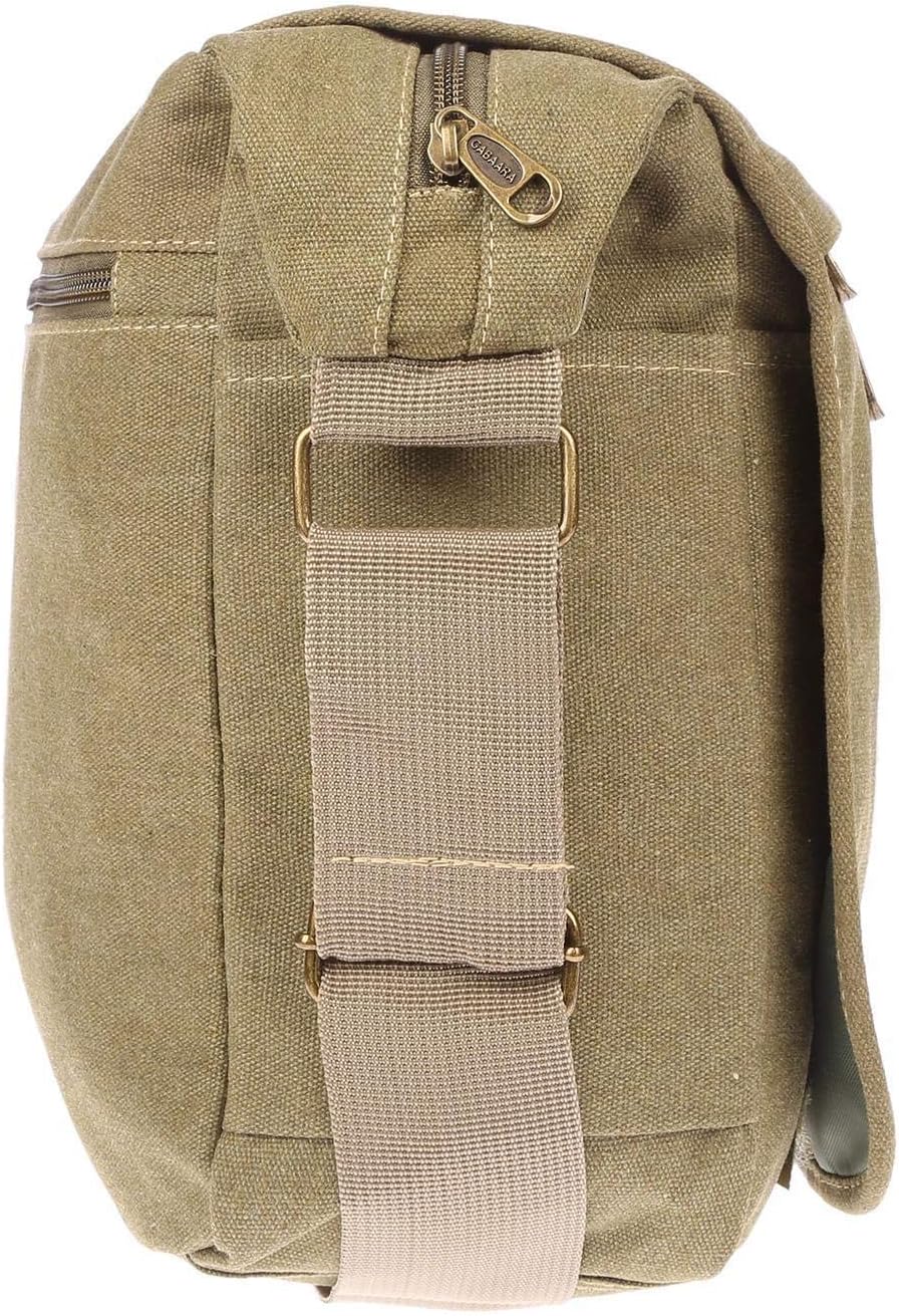 Christian Wippermann stor XL herr dam väska axelväska kanvas Messenger Bag