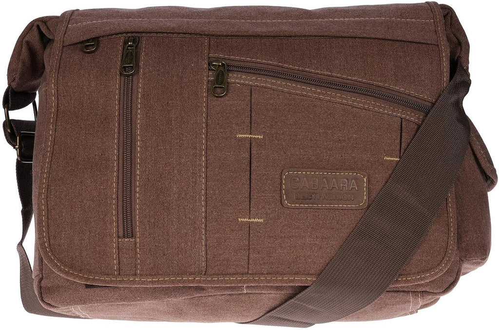 Christian Wippermann stor XL herr dam väska axelväska kanvas Messenger Bag