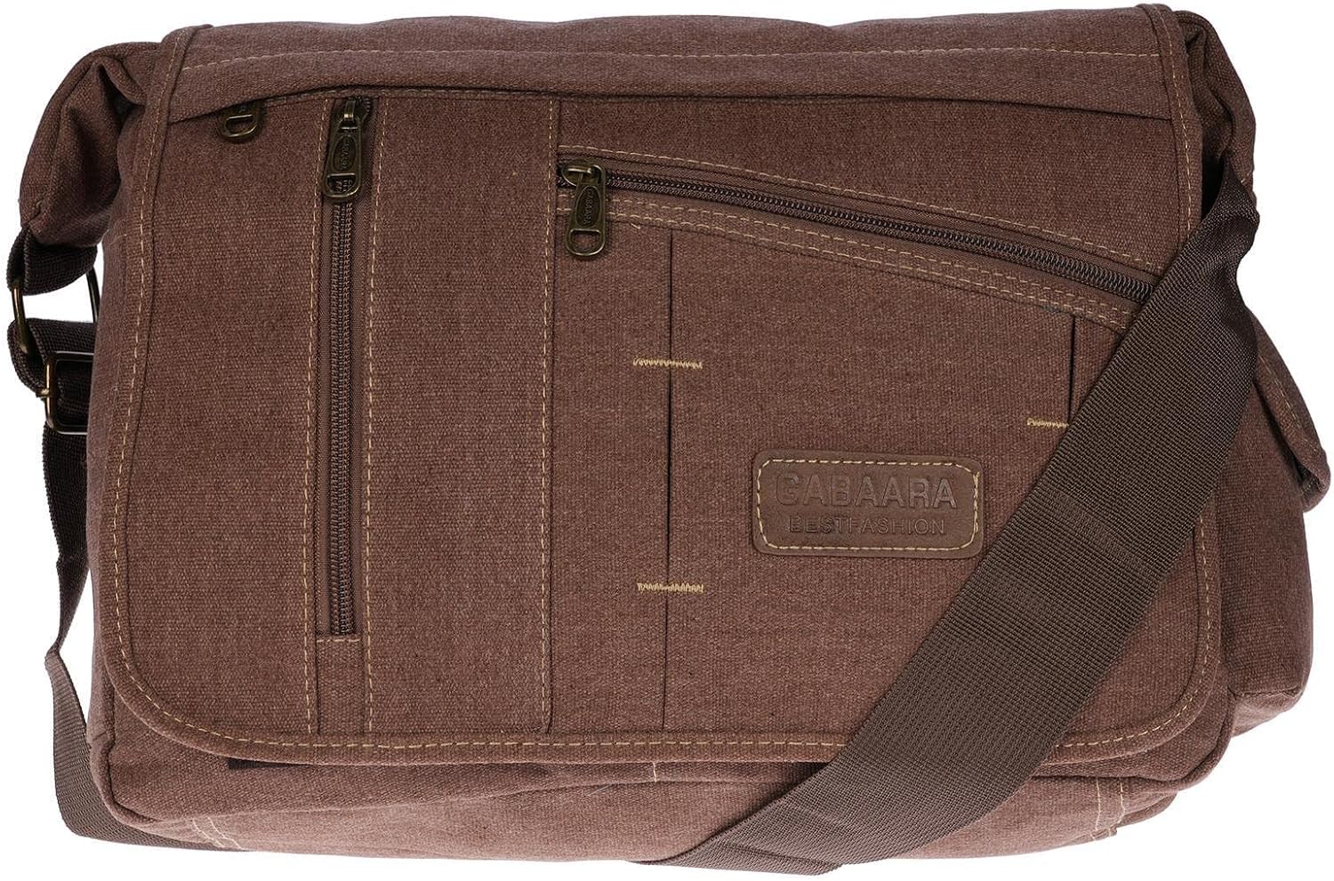 Christian Wippermann stor XL herr dam väska axelväska kanvas Messenger Bag