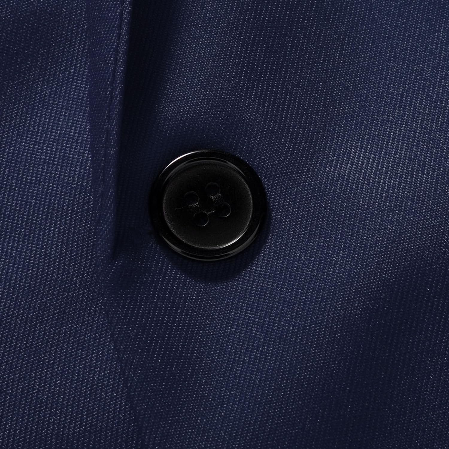 Herr smal passform en knapp blazer jacka notch kavajslag svart trim ficka solid sportdräkt kappa för vardaglig fest bal