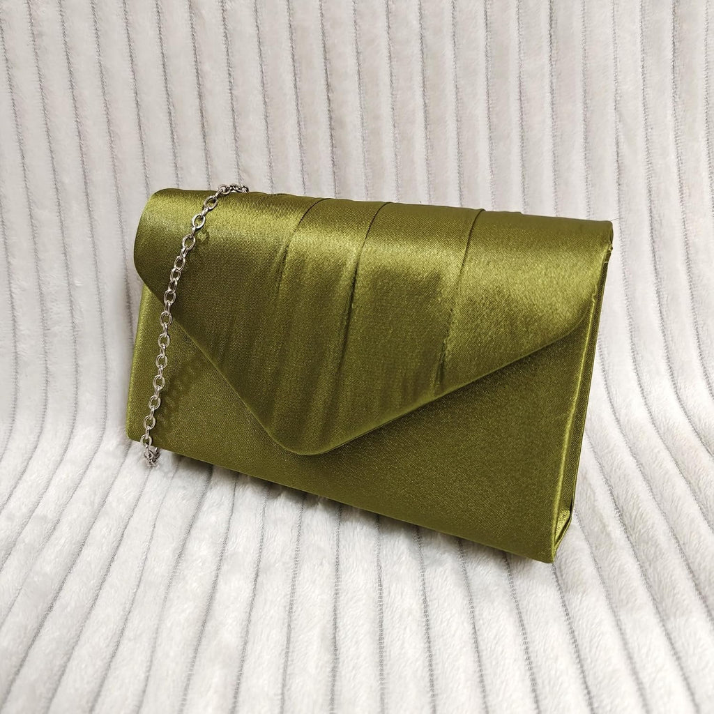 fi9® DAMER SATIN PARTY BORD BRIDAL EVENING CLUTCH HANDVÄSKA Handväska