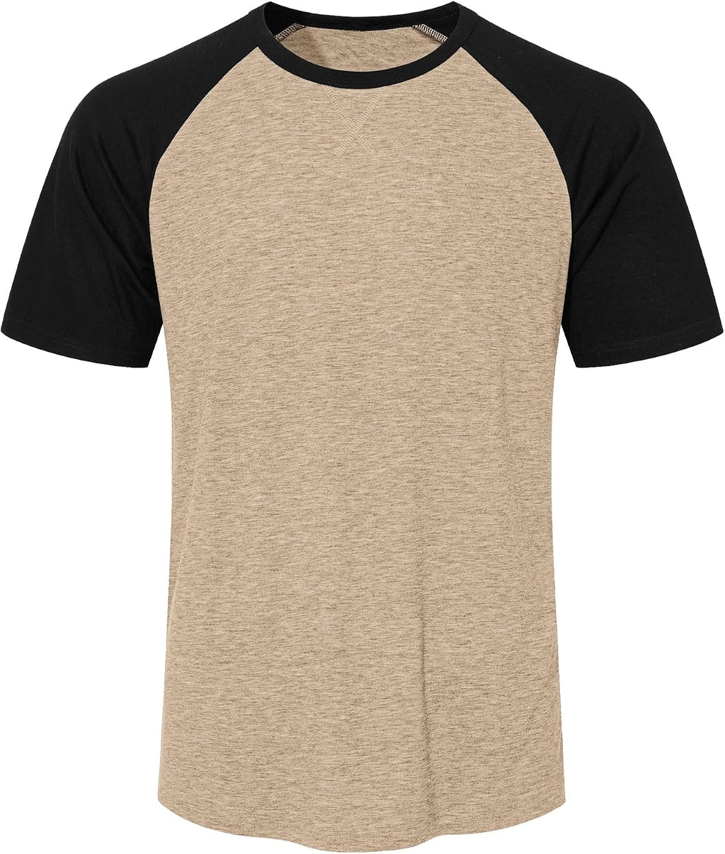 TARAINYA T-shirt herr bomull kortärmad rund hals enfärgad skjortor män sommar M-4XL