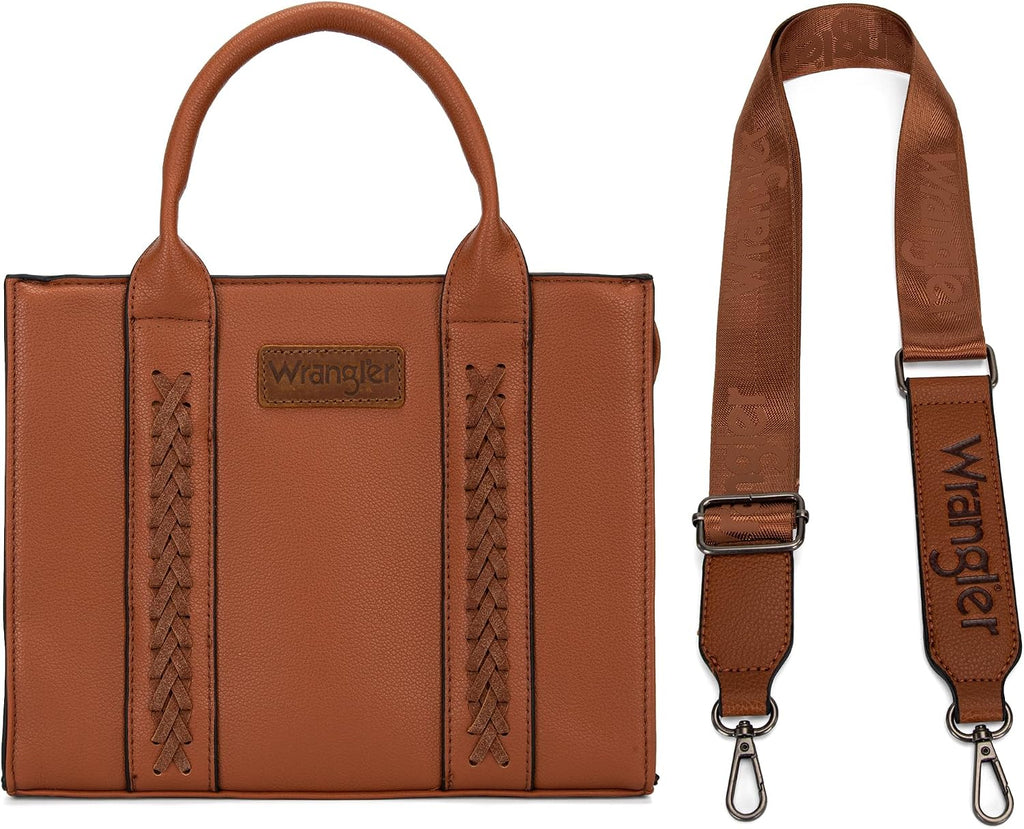 Montana West Wrangler Tote Bag for Women Zipper Shoulder Handbag toteväskor