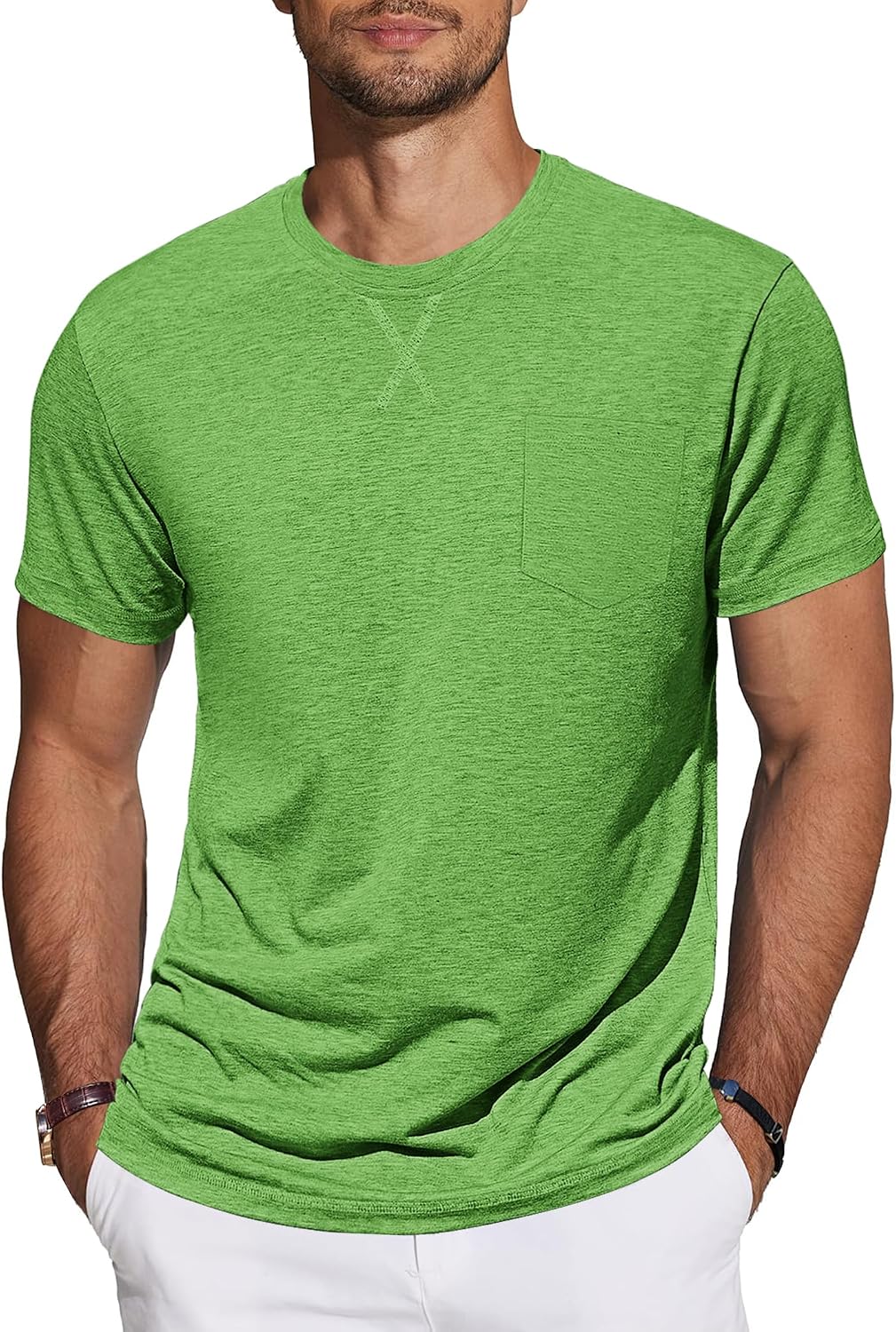 TARAINYA T-shirt herr bomull kortärmad rund hals enfärgad skjortor män sommar M-4XL