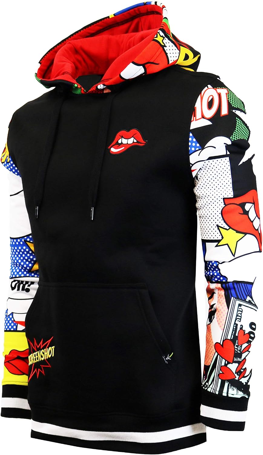 SCREENSHOT Herr Hip Hop Premium Slim Fit Track Byxor