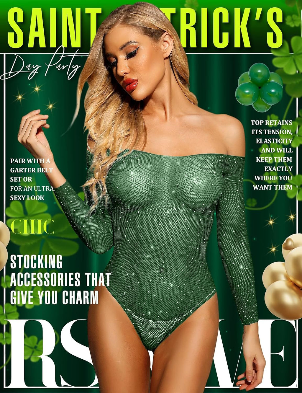 RSLOVE damunderkläder fisknät bodysuit sexiga kläder nät kroppsstrumpor