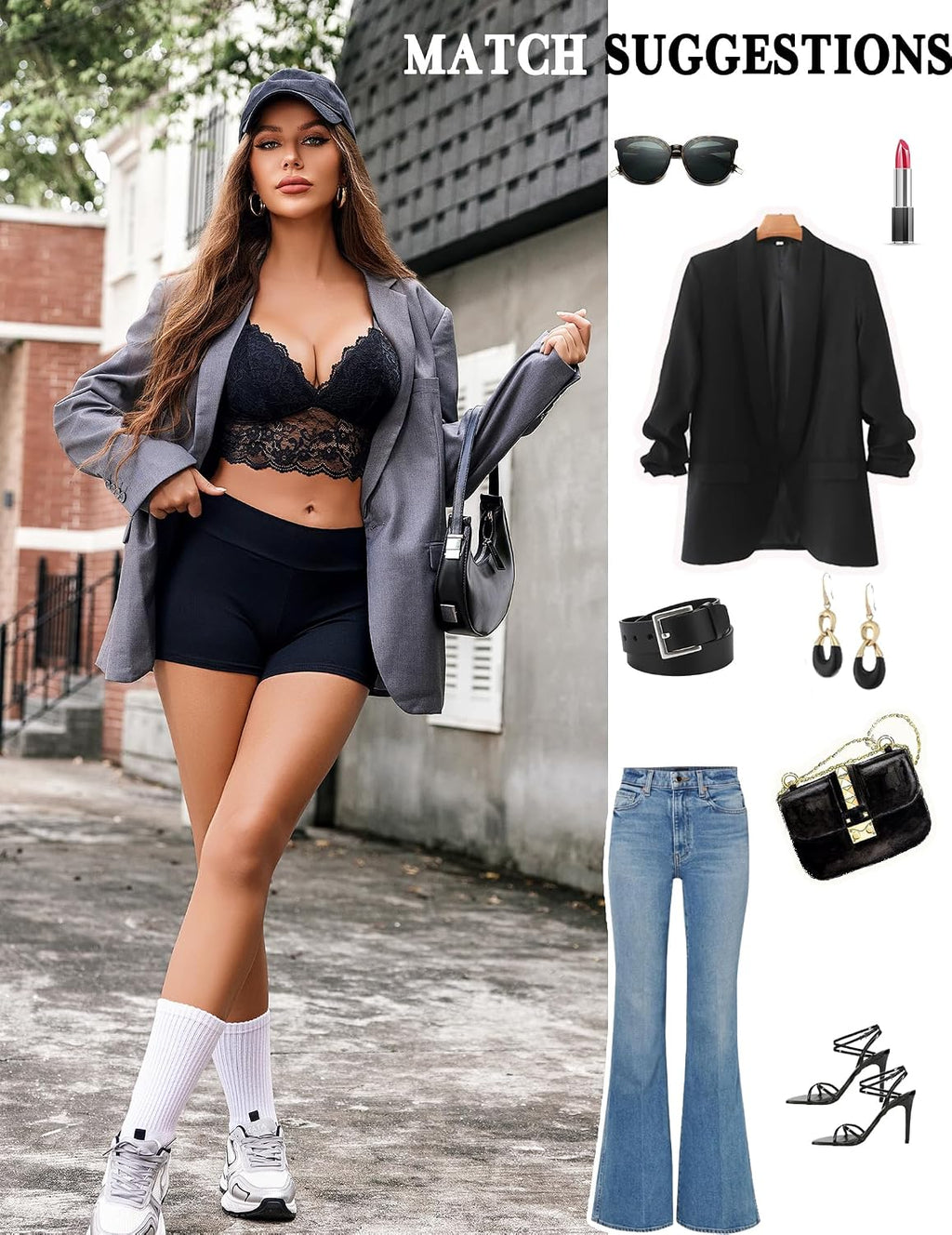 Avidlove dam spets bustier camisole sexig crop top V-ringad bralette undertröja bh spagettiremmar tank basic magfri toppar festival going outfit