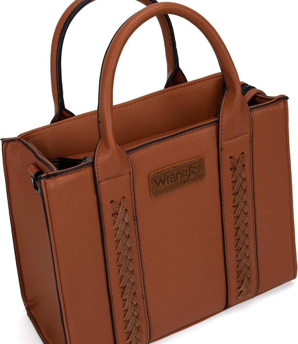Montana West Wrangler Tote Bag for Women Zipper Shoulder Handbag toteväskor