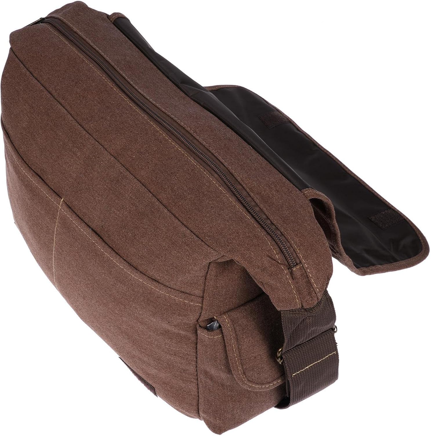 Christian Wippermann stor XL herr dam väska axelväska kanvas Messenger Bag