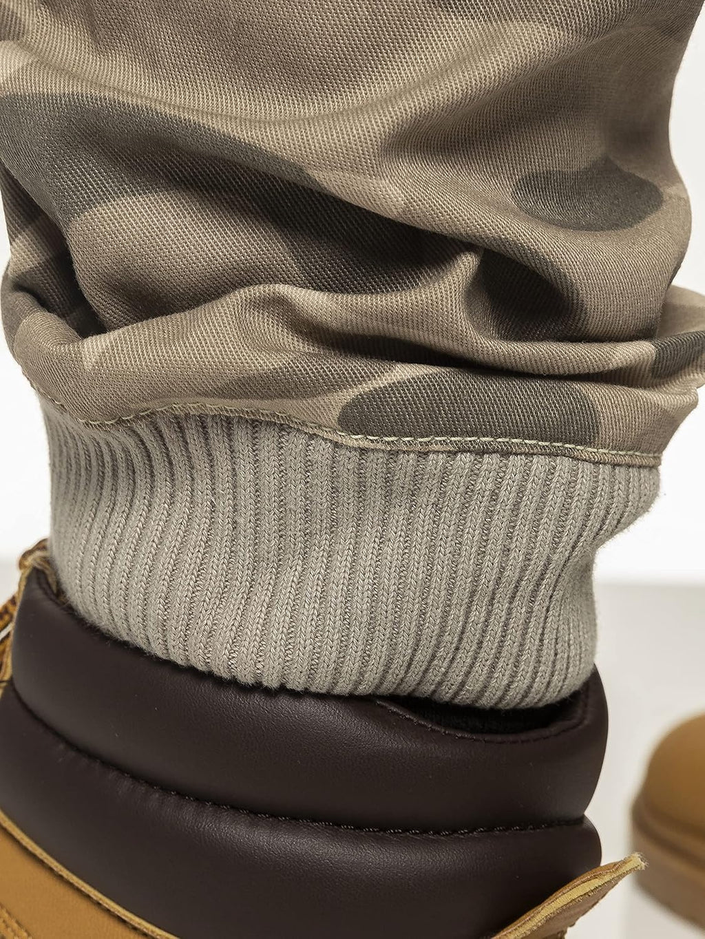 Enzo Herr militär strid joggingbyxor kamouflage cargo kamouflage arbetsbyxor